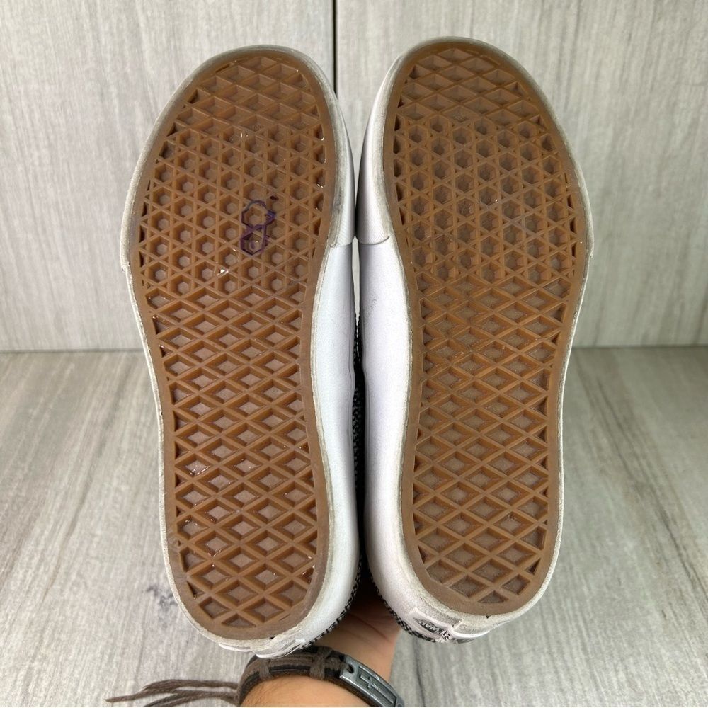 Vans Authentic Platform 2.0 Black White Plaid Chunky Sneaker Shoe Women Size 6.5 - Picture 8 of 10